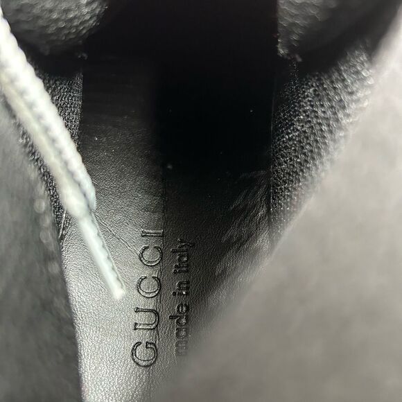 Men’s Gucci basket high top silver sneakers size 7.5 made in Italy - Picture 10 of 12